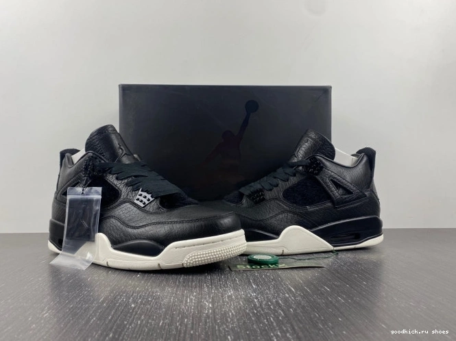4 Retro Jordan 819139-010 Pony Hair Black 0807